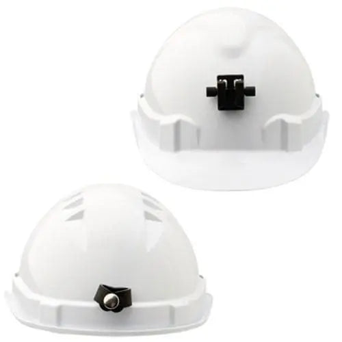 Pro Choice Hard Hat (V6) - Vented, 6 Point Push-lock Harness C/w Lamp Bracket X 20 - HHV6LB Metro Workwear.